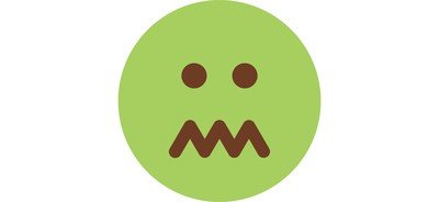 Image for Confused Disgusted Emoji Cricut SVG Design