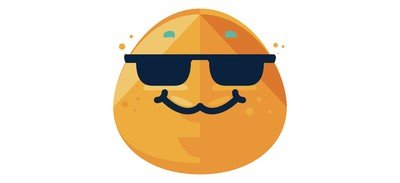 Image for Cool Emoji Face Cricut SVG Design