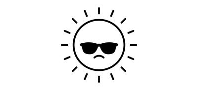 Image for Cool Sunglasses Expression Cricut SVG Design