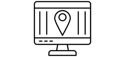 Image for Coordinate Location Pin Cricut SVG Design