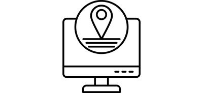 Image for Coordinate Location Pin Cricut SVG Design