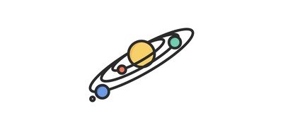 Image for Cosmos Planet Solar Cricut SVG Design