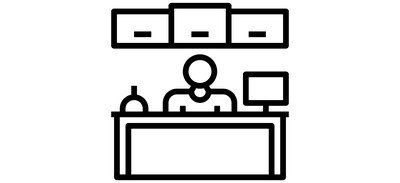 Image for Counter Desk Service Cricut SVG Design