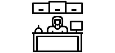 Image for Counter Desk Service Cricut SVG Design