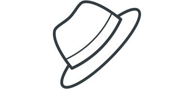 Image for Cowboy Hat Headwear Cricut SVG Design