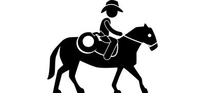 Image for Cowboy Cowpuncher Horse Riding Cricut SVG Design