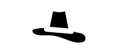 Image for Cowboy Hat Headwear Cricut SVG Design