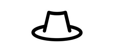 Image for Cowboy Hat Headwear Cricut SVG Design