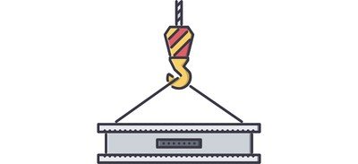 Image for Crane Hook Beam Cricut SVG Design