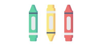 Image for Crayon Pencil Drawing Cricut SVG Design