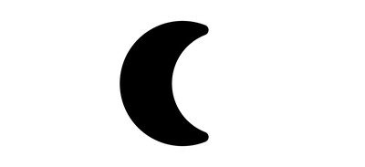 Image for Crescent Moon Night Cricut SVG Design