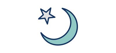 Image for Free Crescent Moon Nature Cricut SVG Design