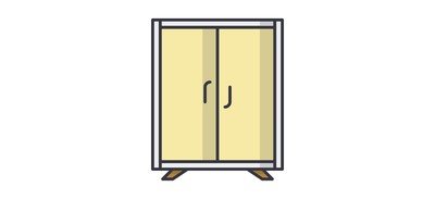 Image for Cupboard Wardrobe Furniture Cricut SVG Design