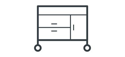 Image for Cupboard Drawers Cabinet Cricut SVG Design