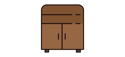 Image for Cupboard Drawer Furniture Cricut SVG Design