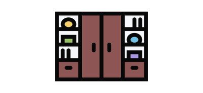 Image for Cupboard Furniture Apartment Cricut SVG Design