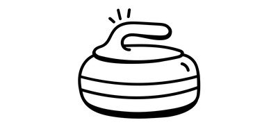 Image for Curling  Cricut SVG Design