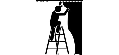 Image for Curtain Hanging Ladder Cricut SVG Design