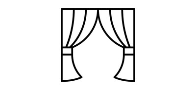 Image for Curtain Cricut SVG Design