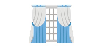 Image for Curtain Haging Screen Cricut SVG Design