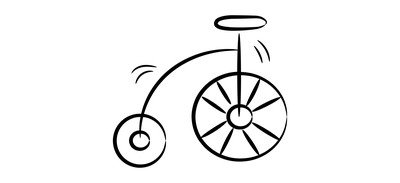 Image for Biking Transport Action Cricut SVG Design