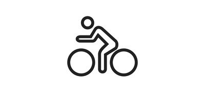 Image for Cycling Person Bicycle Cricut SVG Design