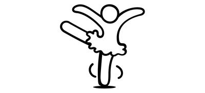 Image for Dancing Guy Dancing Girl Dancing Pose Cricut SVG Design