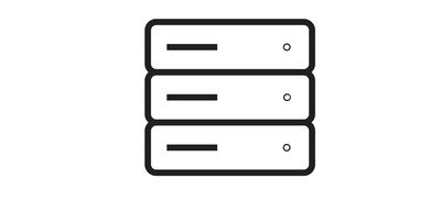 Image for Free Database Server Rack Cricut SVG Design