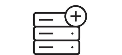 Image for Free Database Server Rack Cricut SVG Design