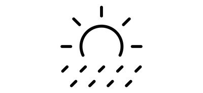 Image for Day Sunny Rain Cricut SVG Design