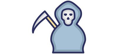 Image for Death Death With Scythe Ghost Cricut SVG Design