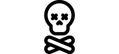 Image for Death Dead Skull Cricut SVG Design