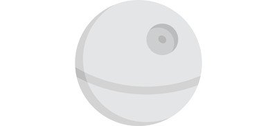Image for Death Star Movie Cricut SVG Design