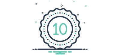 Image for Decade Decennary Ten Cricut SVG Design