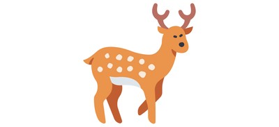 Image for Ideer Deer Antler Cricut SVG Design