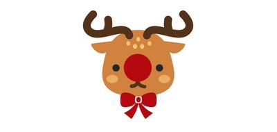 Image for Deer Reindeer Rudolf Cricut SVG Design