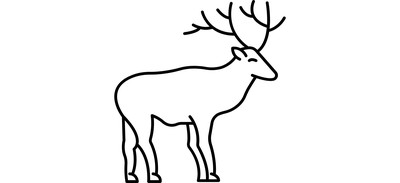 Image for Deer Mammal Animal Cricut SVG Design