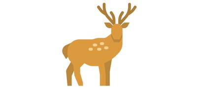 Image for Deer Zoo Animal Cricut SVG Design