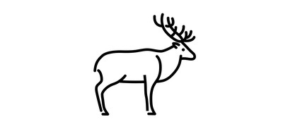 Image for Deer Reindeer Elk Cricut SVG Design