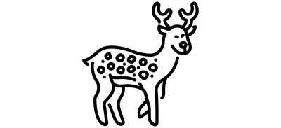 Image for Ideer Deer Antler Cricut SVG Design