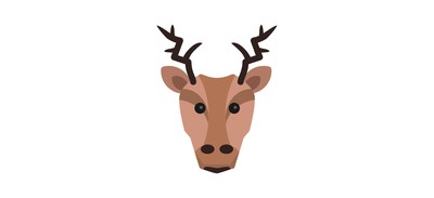 Image for Deer Wild Animal Cricut SVG Design