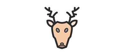 Image for Deer Wild Animal Cricut SVG Design