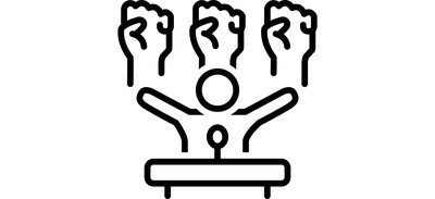 Image for Democracy Republic Gesture Cricut SVG Design