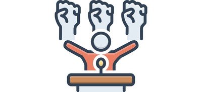 Image for Democracy Republic Gesture Cricut SVG Design