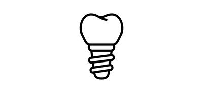 Image for Dental Implant  Cricut SVG Design