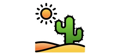 Image for Desert Cactus Nature Cricut SVG Design