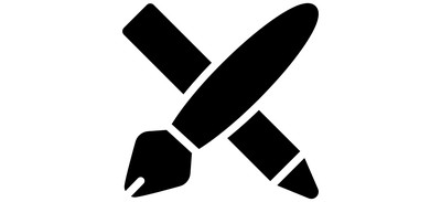 Image for Free Pencil Brush Sketch Cricut SVG Design