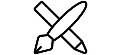 Image for Pencil Brush Sketch Cricut SVG Design