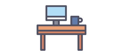 Image for Desk Office Table Cricut SVG Design