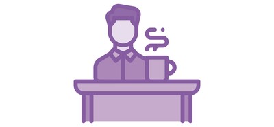 Image for Free Desk Employee Office Cricut SVG Design